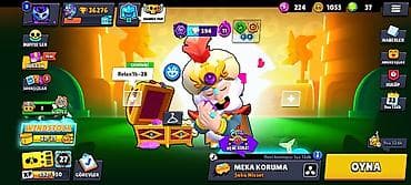 Brawl Stars hesabı – yüksək inkişaflı və zəngin kontentli - Kupa — 1
