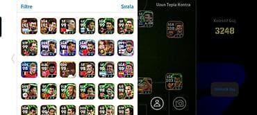 EFootball hesabı – güclü komanda və zəngin kart kolleksiyası real — 2