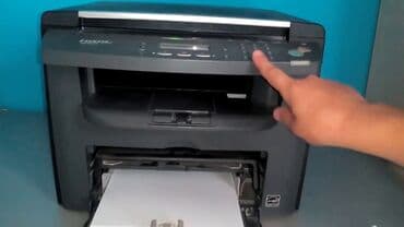 ТВ и видео: Canon MF 4018 3u 1inde ag qara lazer printer ideal veziyyetde tam — 1