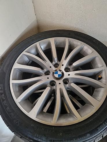 bmw sport: BMW orijinal yüngül lehimli disk və şin dəsti - Markalı BMW çoxşaxəli — 1