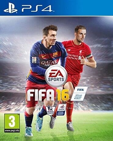 dvd disk oyun: Ps4 üçün fifa 16 oyun diski. Tam yeni, original bağlamada. -Sahil və — 1