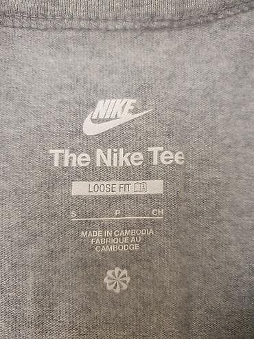Futbolkalar: Futbolka, Nike, S, rəng - Boz — 3