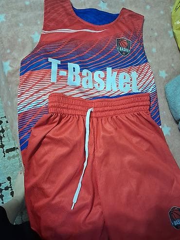 Uşaq/yeniyetmə üçün basketbol forması dəsti – T-Basket brendli. - — 1