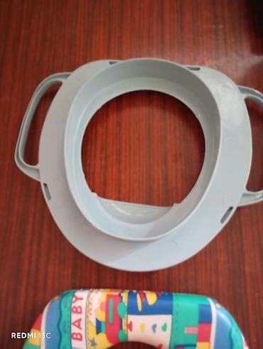 usaq unitaz: Uşaq tualet oturacağı (reduktor) – tutacaqlı, çıxarılan yastıqlı model — 4