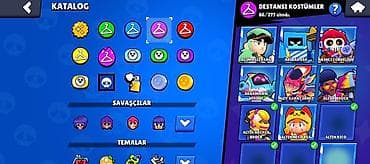 usag maneji: Brawl Stars hesabı – zəngin kostyum kataloqu - Kateqoriyalar üzrə — 5