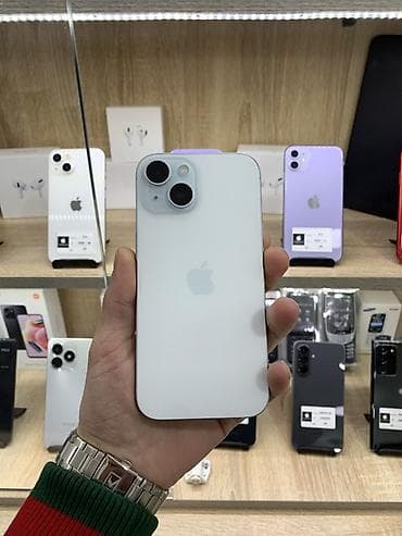 apple ekran: IPhone 15, 128 GB, Blue Titanium — 1