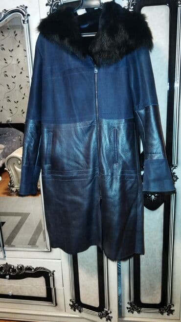 женские кожаные косухи: Пальто, XL — 3