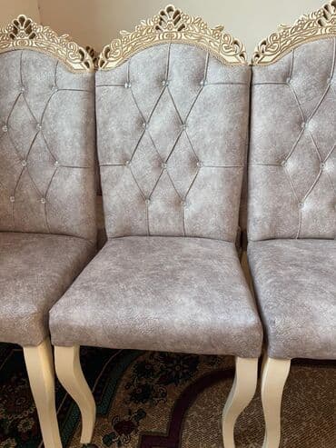 kamp stul: Mətbəx üçün, Yeni, Qatlanmayan, rəng - Boz Stul — 3