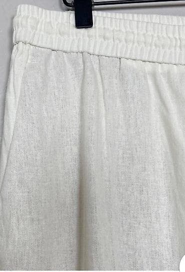 qadın şalvar: Kətan şalvar.Brend ZARA.M ölçü.Təzədir.Etiketlidir.Almaniyadan — 4