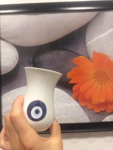 Mətbəx aksesuarları: Armudu stəkanlar, rəng - Ağ, 6 ədədli dəst, Türkiyə — 2