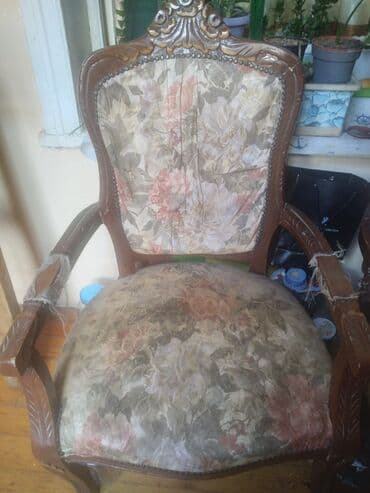 раскладной стул: Для гостиной, Б/у, Нескладной, Стул — 2