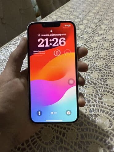 телефон для пожилых fly: IPhone 13, Ağ, Simsiz şarj — 1