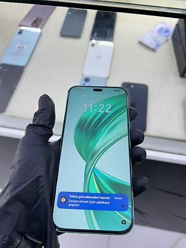honor magic v: Honor X8b, 256 GB, rəng - Yaşıl, Barmaq izi, Face ID — 4