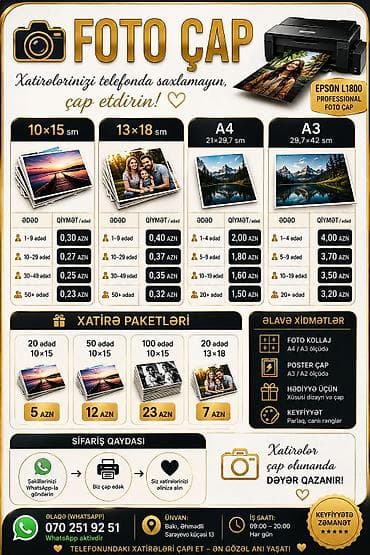 a3 printer: 📱 Telefonda minlərlə şəkil var? Bəs neçə dənəsini həqiqətən əlinə — 1