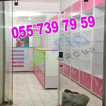 Aptek vitrinlərinin sifarişlə hazirlanması