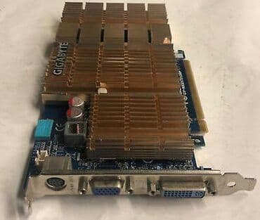 videokart: Videokart Gigabyte GeForce GT 520, < 4 GB, İşlənmiş — 4