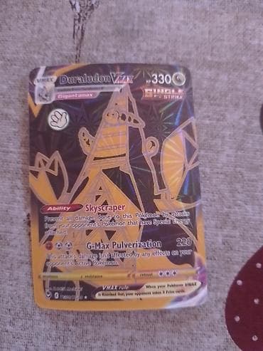 Məhsul: Pokémon TCG kartı – Duraludon VMAX (Gigantamax), Single Strike