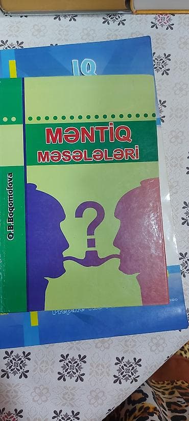 bas gitara: Məntiq və IQ hazırlığı üçün 2 kitablıq dəst 1) IQ Soru Bankası – YÖS — 2
