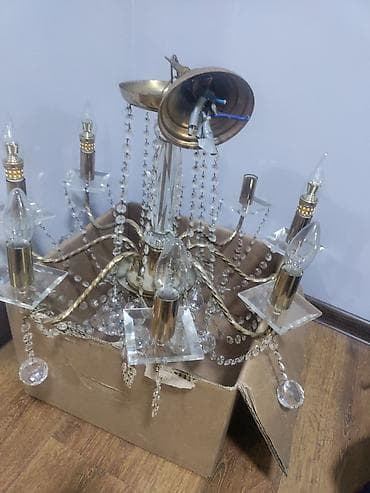 Çılçıraq, 6 lampa, Metal