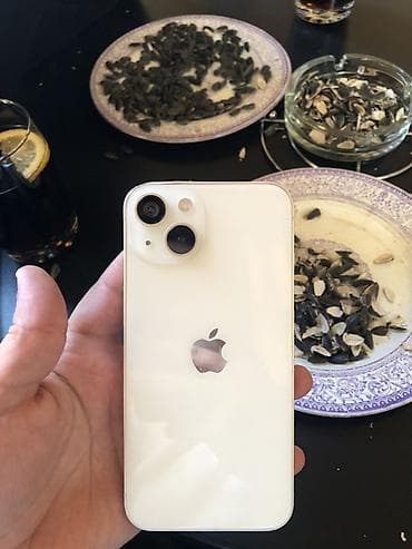 iphone nauşnik: IPhone 13, Ağ, Face ID — 2