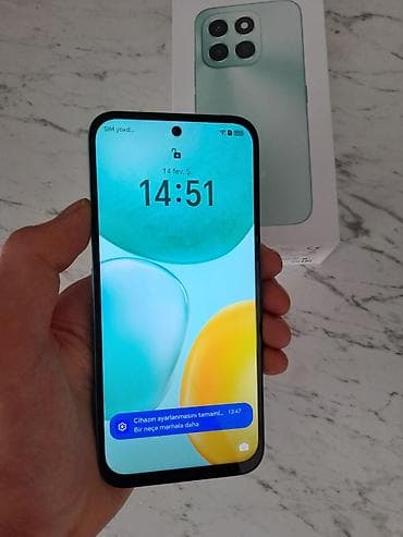 Honor X6c, 128 GB, rəng - Yaşıl, Düyməli, Sensor, Barmaq izi lalafo.az -da Honor X6c, 128 GB, rəng - Yaşıl, Düyməli, Sensor, Barmaq izi
