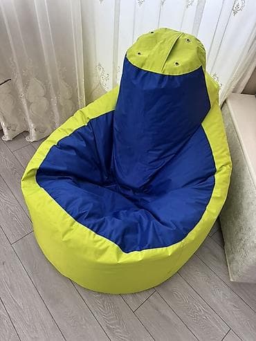 sutular: Rahat oturmaq üçün böyük ölçülü puf kreslolar (bean bag). - Model — 3