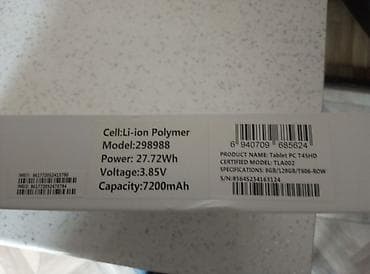 oyun tableti: 👉 Teclast T45HD (8/128 GB) + Zəngin dəst, Cəmi 7-8 ay çox səliqəli — 6