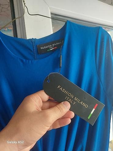 Şəxsi əşyalar: Fashion Milano Italy uzun don - Rəng: parlaq kral mavi - Model: uzun — 2