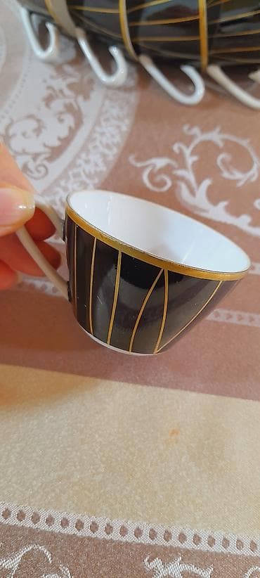 кофейный сервиз мадонна: Кофейный набор, цвет - Коричневый — 2