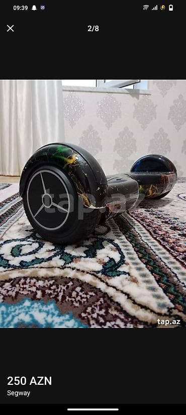 Ovçuluq və balıqçılıq: SEQWAY heç bir problemi yoxdur 25km le gedir — 2