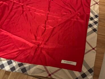 qadın qızıl saatların qiymətləri: İpək şərf burberry 100% 90 manat “BURBERRY LONDON” kvadrat şərf - — 2