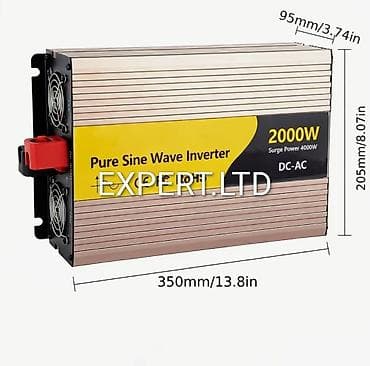 instrumenti: Yeni Inverter, 3000-5000 Vt, 24 - 220 volt, Ünvandan götürmə, Ödənişli çatdırılma, Rayonlara çatdırılma — 8
