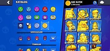 007 first light: Brawl Stars hesabı – zəngin kosmetika və kolleksiya Xüsusiyyətlər: - — 2