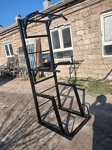 Çoxfunksiyalı trenajor – turnik, parallel qollar və qarnı qaldırma — 3