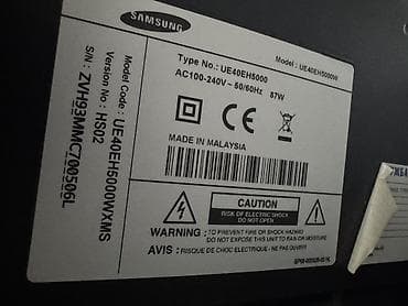 TV və video: İşlənmiş Televizor Samsung LCD 40" FHD (1920x1080), Ünvandan götürmə, Pulsuz çatdırılma — 3