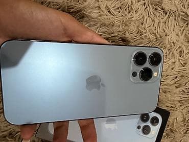 macbook pro 2013: IPhone 13 Pro Max, 128 GB, Sierra Blue, Barmaq izi, Face ID — 2