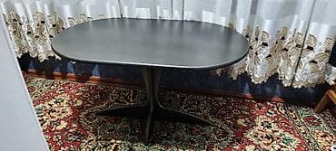 Jurnal masası, Yeni, Açılmayan, Oval masa