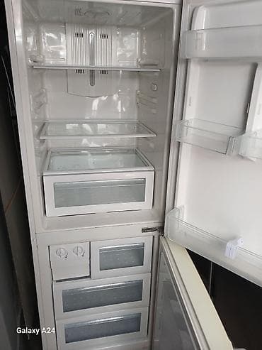 Soyuducular: İşlənmiş 2 qapılı Samsung Soyuducu Satılır, rəng - Ağ — 2