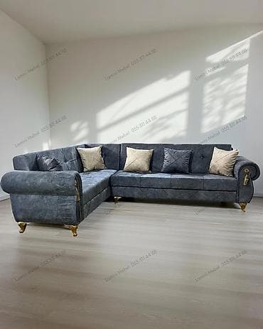 Künc Divan Eviniz üçün geniş mebel seçimi: divanlar, dolablar