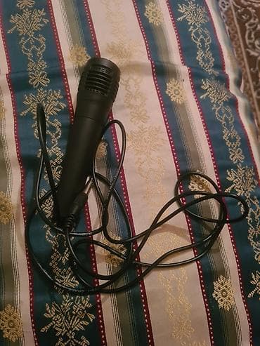 mikrofon qiymətləri: Kolonka, Növ - Portativ, rəng - Qara — 3