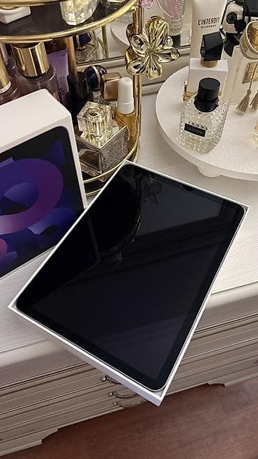 iphone adapter usb: Apple iPad Air (5-ci nəsil) 64gb – bənövşəyi rəng Tam ideal vəziyyətdə — 2