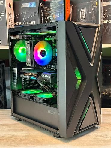 komputer dəst: ➡️Gaming PC | Ryzen 5 7600X 5.30 GHZ | RTX 3070 8GB | SSD 1TB NVMe M.2 — 1