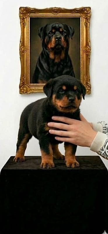 toy pudel satilir: Rotveyler, Peyvəndli — 1