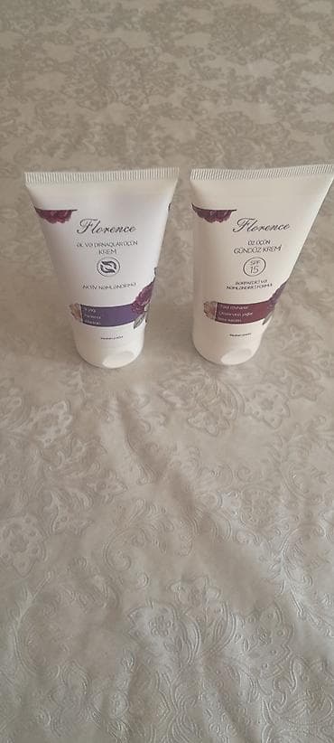 kükürd tozu aptek: Florence krem dəsti - Üz üçün gündüz kremi, SPF 15 - Bərpaedici və — 3