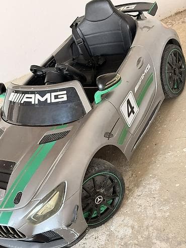 oyuncaq dəmir maşınlar: Uşaq üçün elektrikli Mercedes-AMG stili miniatür avtomobil 450 manata — 3