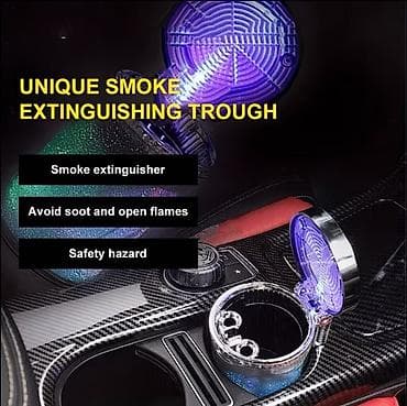 Avtomobil üçün LED işıqlı külqabı - Rəngli LED işıqlandırma: Qapaq — 3