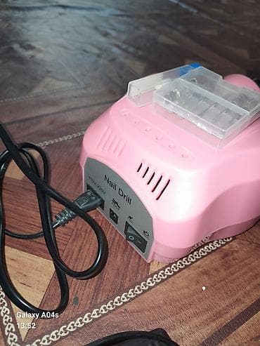 Biznes üçün avadanlıq: Elektrik dırnaq frezi seti – “Nail Drill” (çəhrayı) Baha alinib ancaq — 3