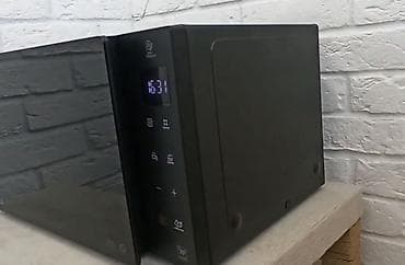 Mikrodalğalı soba LG, Ayrıca dayanan, Mikrodalğalar ilə, rəng - Qara