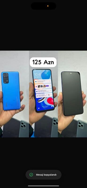 redmi işlənmiş: 👑Aytac23 Redmi Not 11 Tam ideal Ustada qeti olmayib 8 ay zemanet — 1