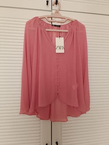 Yeni etiketi üzərində Zara koynek satılır.Razmer uyğun gəlmədiyi üçün